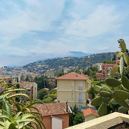 Mansfield Vue Carte Postale Terrasse Piscine Calme Port A 200M A Pied Apartment Ментона Екстериор снимка