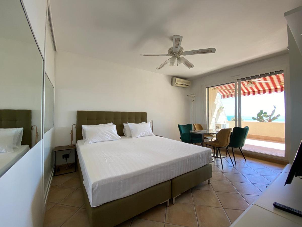 Mansfield Vue Carte Postale Terrasse Piscine Calme Port A 200M A Pied Apartment Ментона Екстериор снимка