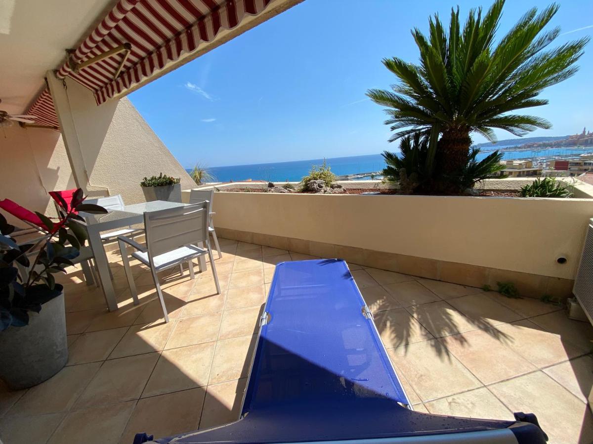 Mansfield Vue Carte Postale Terrasse Piscine Calme Port A 200M A Pied Apartment Ментона Екстериор снимка